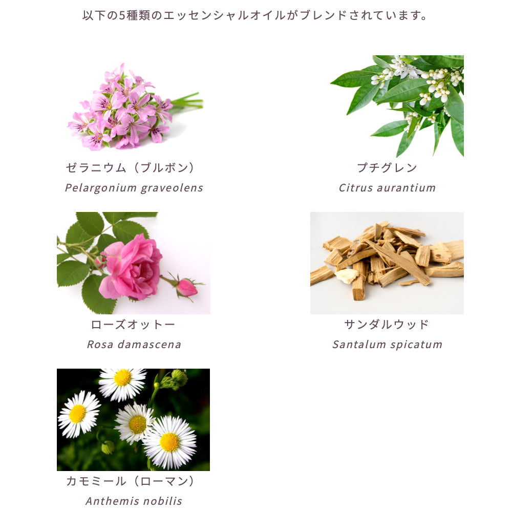 ローズ&ゼラニウム EO(シナジーブレンド)10ml